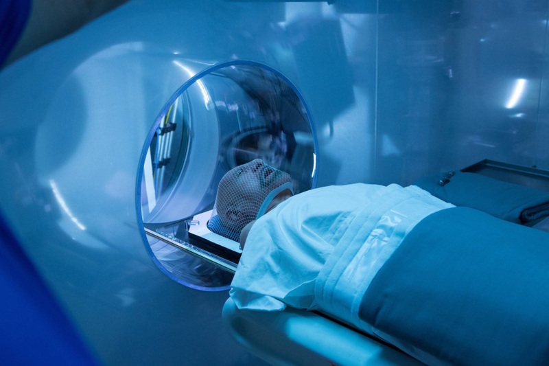 Mind uploading as portrayed in the 2015 film, Self/Less.